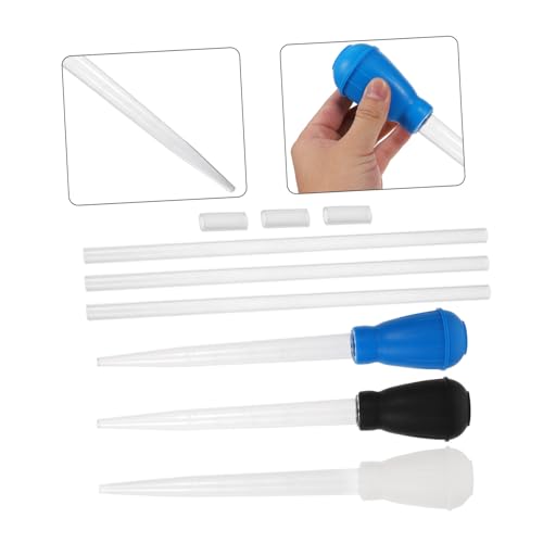Beaupretty 3pcs Fish Tank Cleaning Tool Nozzle Siphon Compact Waste for Aquatic Plants and Pets Lightweight Manual Cleaner Easy to Store and Use
