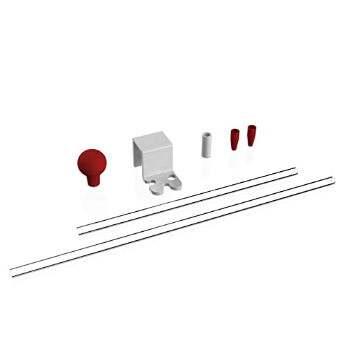 MagTool Aquatic Reef Tank Coral Tube Feeder with Detachable Acrylic Tubes and Feeder Rack for Precise Feeding and Tank Cleaning