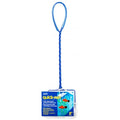 Penn-Plax Quick-Net Aquarium Fish Net - Fine Mesh, Vinyl-Covered Braided Handle - Small Aquarium Cleaning Tool for Gentle Fish Handling - Use in Freshwater & Saltwater Tanks - color: Blue, size: 2" Net - 10" Handle