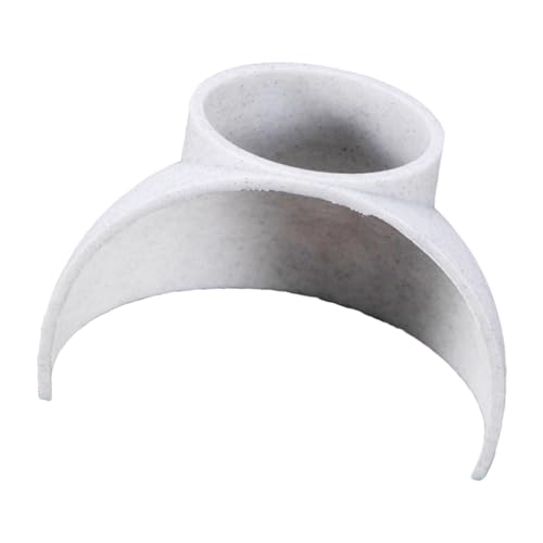 Aquarium Fish Tunnel – Corner Tank Cave Ornament, Unique Shrimp Hiding Spot | Shrimp Aquarium Decor Accessories, Fish Cave Tunnel Decorations for Aquatic Pets, Tank Play Area, Aquarium Setup - color: A