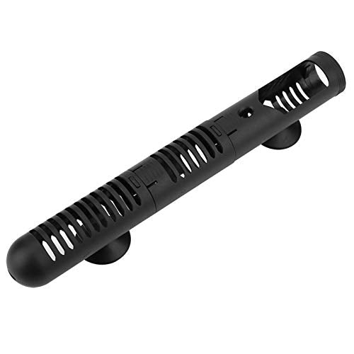 GOTOTOP Fish Heater Protective Case, Aquarium Fish Heater Protective Case Detachable Designed Cover with Suction Cups(No. 0 Protective Sleeve 18.5 cm Long) - size: No. 0 protective sleeve 18.5 cm long