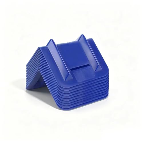 JUCHEN 12in Flatbed Edge Protector, Edge Corner Tie Down Protector, Protects Cargo Edges from Wear & Tear, (10Packs)