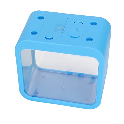 AYNEFY Aquarium Supplies Fish Accessories, Fish Transparent Aquarium Fish with Led Light Fish Bowl Aquarium Starter Kits Easy to Operate Fish for Aquarium
