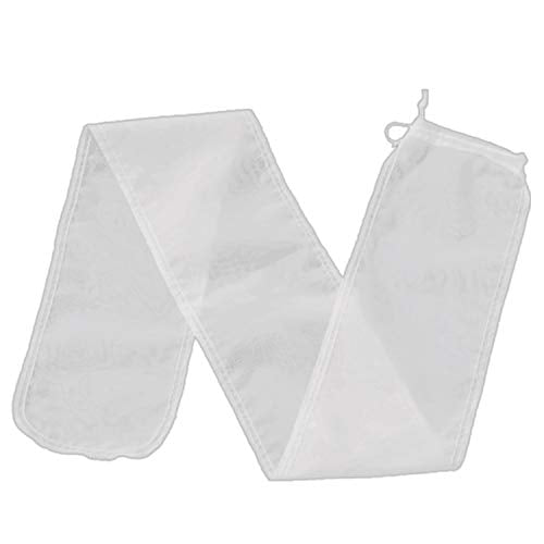 HFS(R) Nylon Mesh Filter Socks 90 Micron, Industrial Bag Filters, 6" Width, 60" Length, Fit 4" I.D. Spools or Columns - size: 6x60"-90Micron