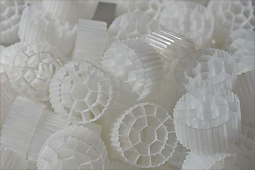 K3 Bio Filter Media Moving Bed Biofilm Reactor (MBBR) for Aquaponics, Aquaculture, Hydroponics - Ponds - Aquariums by Wholesale Koi Farm (2 Cubic Feet) - size: 2 Cubic Feet