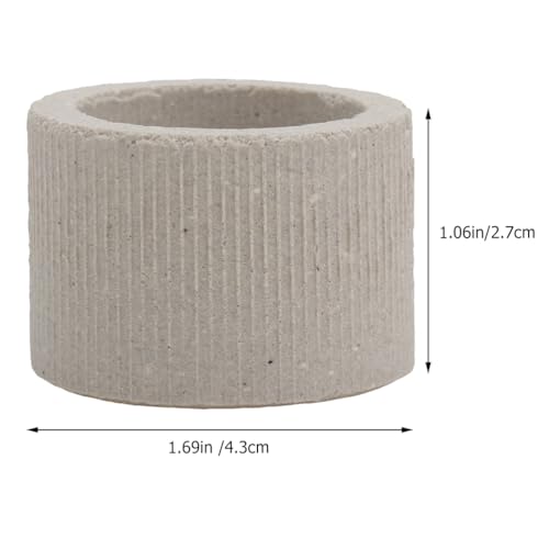 iplusmile Aquarium Plant Holder Rings 1.77In Ceramic – Weighted Anti-Float Secure Fixing – for Fish Tanks Freshwater Aquariums Shrimp Tanks for Live Aquatic Plants Grass Decor