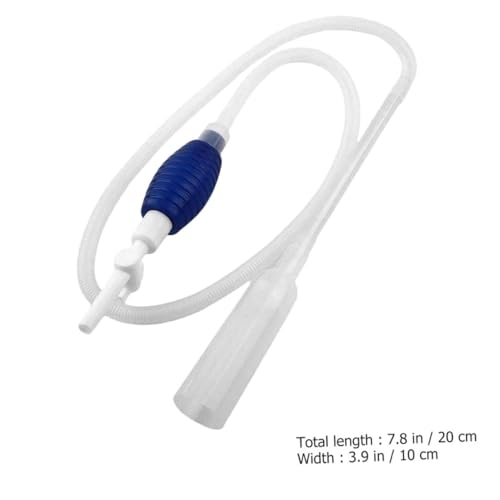 BESPORTBLE Fish Tank Aquarium Water Changer Manual Pump Gravel Siphon Cleaner Medium Size for Aquarium Maintenance and Fish Tank Cleaning