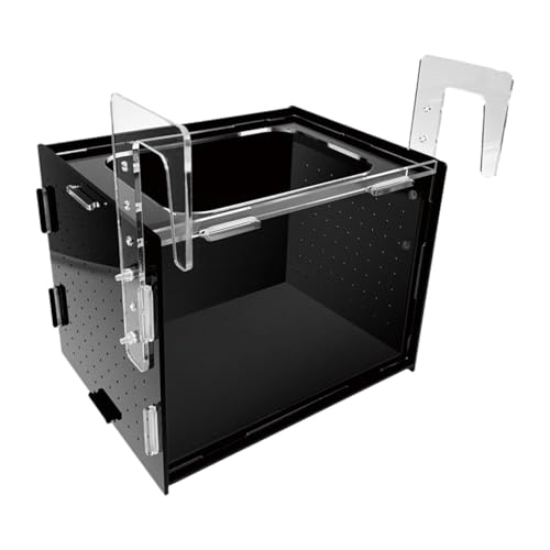 Fish Breeder Box Isolation Box Transparent Separator Easy Installation Hatchery Incubator for Baby Fish Betta Guppy, 15x15x15cm - size: 15x15x15cm