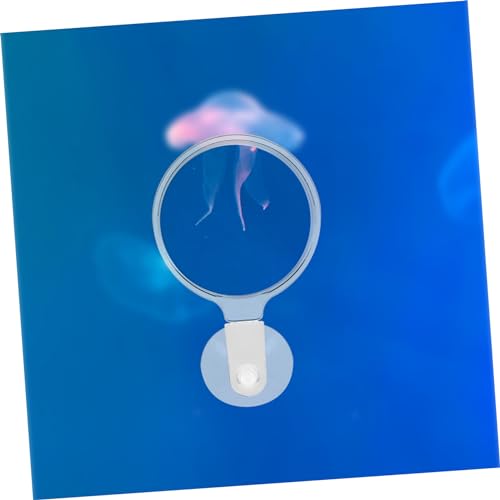 Toddmomy Aquarium Glass Acrylic Plant Observation Tool Cup for Betta Fish and Small Animal Viewing Freshwater and Tanks