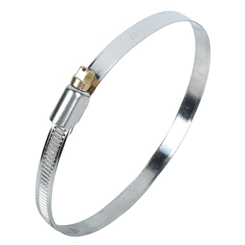 10Pcs Narrow Band 9mm Steel Adjustable Hose Clamp Hoop 90-110mm HC90-110/9 (90-110mm) - size: 90-110mm
