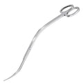 Extra Long Curved Aquarium Scissors, Stainless Steel Tools for Trimming Aquatic Plants, Professional Wave Scissors for Fish Tank, Aquarium & Terrarium, Ambidextrous Design