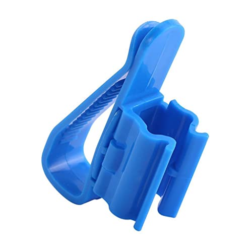 Water Pipe Holder Fish For Tank Adjustable Plastic Mounting Clips Durable Aquarium Tube Clamp Hose Holders Clip For Tubi Fish Tank Pipe Holder, Black