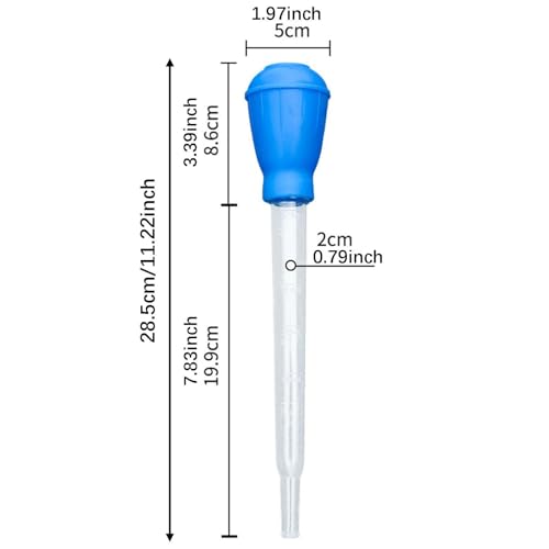 Manual Water Changer, Aquarium Gravel Cleaning, Versatile Compact Fish Food Dispenser, Maintenance and Aquarium Cleaner, Waste Remover, Blue - color: blue