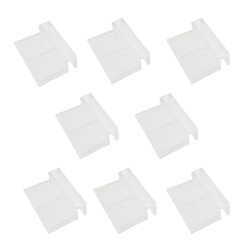 8PCS 6mm Acrylic Aquarium Lid Clamps Transparent Fish Tank Cap Support Frame Pet Supplies