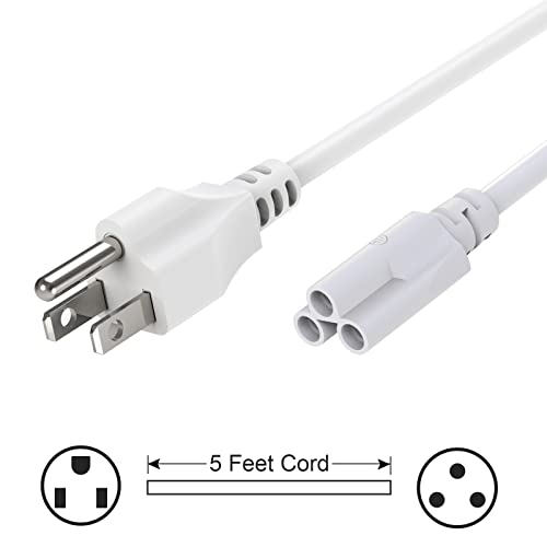SHOPLED 5FT Plug Power Cord T5 T8 LED Tube Power Cable,5FT 3-Outlet Power Cord for LED Shop Lights - style: 5FT Plug W/ NO Switch