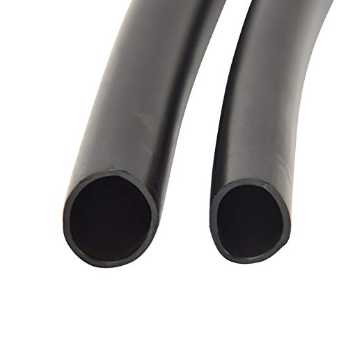 Raindrip 052020P 1/2-Inch Drip Irrigation Water Supply Tubing, For Garden Irrigation Drippers, Emitters, and Systems, Black Polyethylene - size: 200 Feet