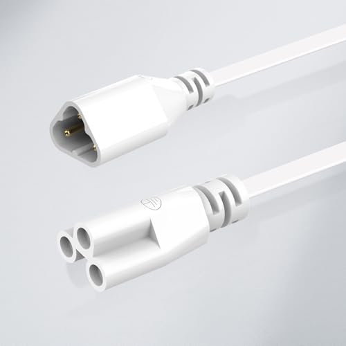SHOPLED 4FT Extension Cords for T5 T8 LED Shop Lights, 1.2 Meter Male to Female Connection Cable for Linkable Integrated Tube LED Lights (4-Packs) - style: 4FT M/F Connection Wire