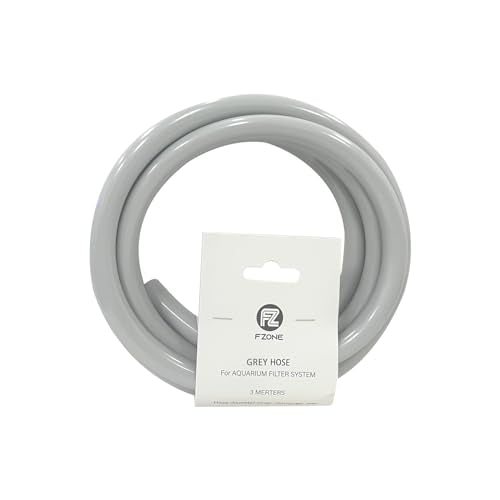 FZONE Aquarium Tubing 3M Class Grey for Aquatic Filter System Tubing 12/16mm - size: 12/16MM