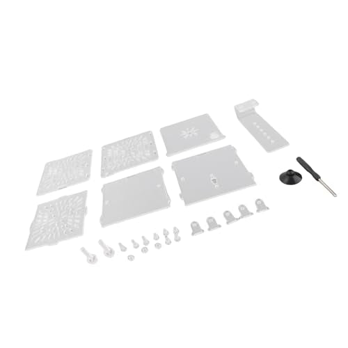 Acrylic Fish Tank Isolation Box | Adjustable Aquarium Hatchery/Breeding Box | Transparent Fish Holder with Suction Cups | 3 Sizes for Fry/Sick Fish (10CM*10CM*10CM) - size: 10CM*10CM*10CM