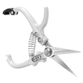 VIVOSUN Pruning Shears for Gardening, Lightweight Plant Pruners for Gardening, Garden Scissors for Cutting Flowers, Trimming Branches, Indoor Plant Scissors, Stylish Garden Gifts for Women - style: Q-Shaped Pruner