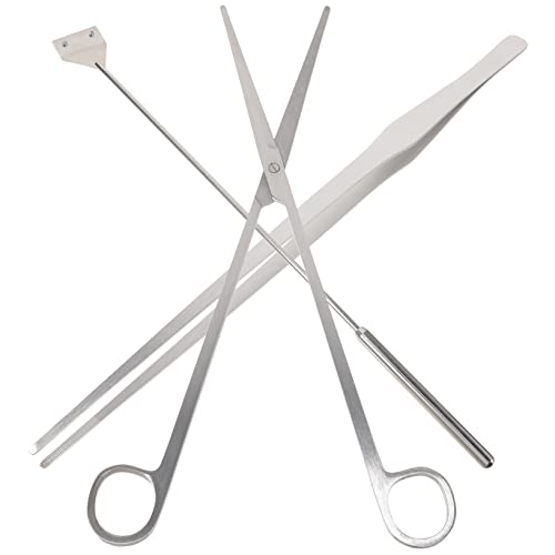 BESTonZON Aquarium Cleaning Set Quick Algae for Fish Tank Grass Trimmers for Aquariums