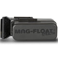Mag-Float Medium Black Stealth Glass Magnet Aquarium Scraper Cleaner with Blade - Floating Magfloat Magnetic Cleaning Tool - size: Medium