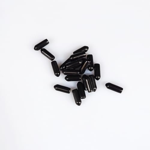 20 Pcs Aquarium Airline Splitter Manifold Outlet Cover Caps Rubber End Caps 3/16''Inside Diameter