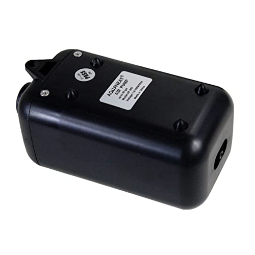 AQUANEAT Aquarium Air Pump, 40 gal Fish Tank Air Pump, Hydroponic Oxygen Aerator, with Airline Tubing, Stone Bubbler, Check Valve