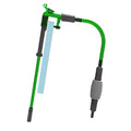 Qanvee Aquarium Gravel Vacuum Siphon - Water Change Made Easy (S-3 (Hang-On))