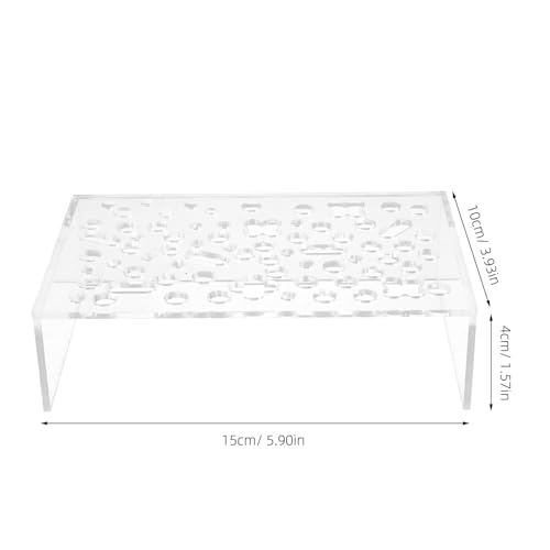 NUOBESTY Aquarium Shrimp Hideout Shelter Multiple Holes Plastic Fish Tank Decoration Breeding Cave for Shrimp and Small Fish Habitat