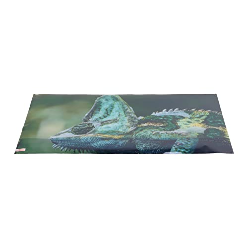 Aquarium Background PVC 3D Effects Fish Tank Decoration Picture, Self Adhesive Aquarium Sticker with Realistic Design, Non Durable Background for Freshwater (61 * 41CM) - size: 61*41CM