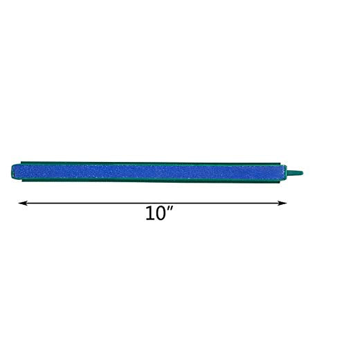 JIH Aquarium Air Stone bar, Bubble Diffuser for Aquarium Fish Tank Oxygen and Water Movement 2 pcs (10 inch 2 Pcs) - size: 10 inch 2 Pcs