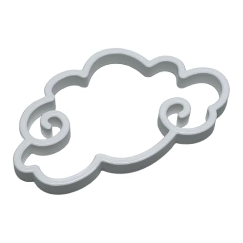 Fish Feeding Portals for Betta & Aquariums | Floating Food Rings & Breathing Windows (Multiple Shapes & Colors) (Cloud - Black) - color: Cloud - Black