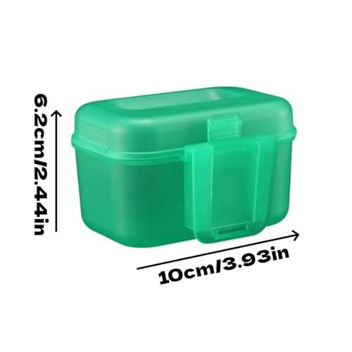 2Pcs Live Baits Container Reliable Portable Breathable Live Bait Bucket Worm Box Fishing Lure Holder for Fishing Activities and Outdoor Recreation