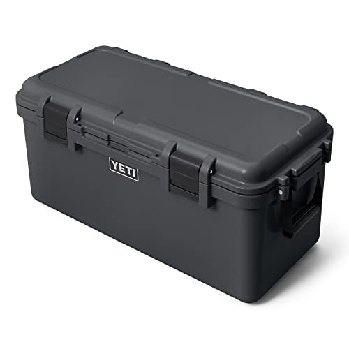 YETI LoadOut GoBox Collection, Divided Waterproof Cargo Case, Dry Box, Camera Case, Fishing Tackle Box - color: Charcoal, size: GoBox 60
