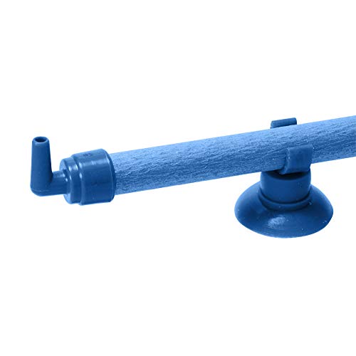 Quickun Aquarium Air Stone Bubble Wall Tube Oxygen Diffuser Bar Decor Accessory for Fish Tank 28 Inch Length,1PCS - color: Blue, size: 28 inch