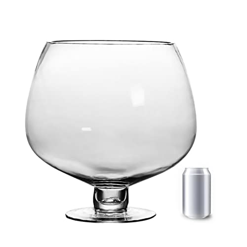Oversize Large Draft Beer Glass Wine Cork Storage Big Capacity Bar Giant Ice Bucket,Fish Tank,Ornament,Used for Juice, Lemonade, Whiskey, Beer, Cocktail, Drink Glasses,120oz - size: 120oz