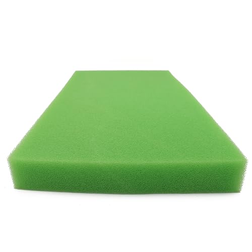 Aquarium Bio Sponge Pad Filter Media for Fish Tank,20/30/40PPI Open Cell Coarse Foam Block Foam Pre Filter Sponge (23" Lx 12.5" W x 2" H 30PPI) - size: 23" Lx 12.5"W x 2"H 30PPI