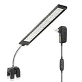 DaToo Aquarium Light Small LED Clip Light for Fish Tank 10W with Timer&Dimmer, 1 Yr Warranty - size: 10W (With Timer & Dimmer)
