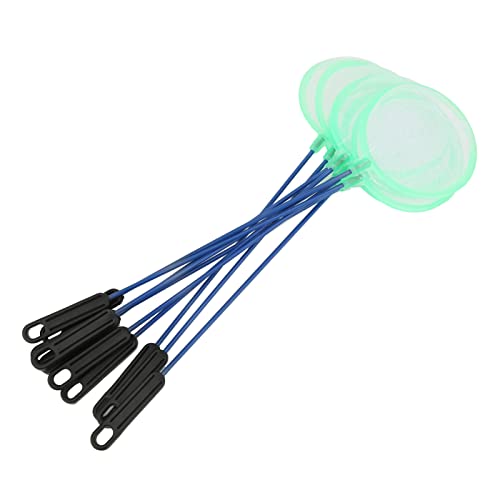 10 Pcs Small Fish Nets, Quick Catch Mesh Nylon Net with Plastic Handle, Lightweight Fishing Nets for Catching Small Fish Shrimp, Aquarium Nets for Brine Shrimp Eggs Goldfish and Aq