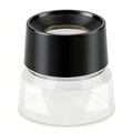 Rongon Professional Jewelers Loupe 10X Magnification Small Magnifying Glass Lightweight Pocket-Sized Magnifier for Gemstone Appraisal, Coin Collecting, Watch Repair & Hobbyistsy