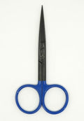 Kingfisher Fly Tying Hair Scissors, 4.5 Inch, Straight - color: Blue