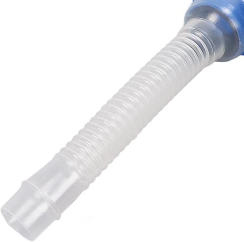Manual Fish Cleaner, Mini Portable Fish Toilet Suction Machine Convenient Simplely Use Aquarium Siphon Water Changer with Filter for Aquarium Drainage Water Filling and Sucking