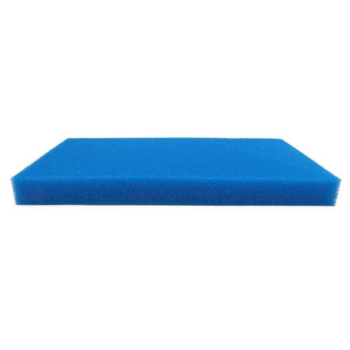 Aquarium Bio Sponge Pad Filter Media for Fish Tank,20/30/40PPI Open Cell Coarse Foam Block Foam Pre Filter Sponge (23" Lx 12.5" W x 2" H 20PPI) - size: 23" Lx 12.5"W x 2"H 20PPI