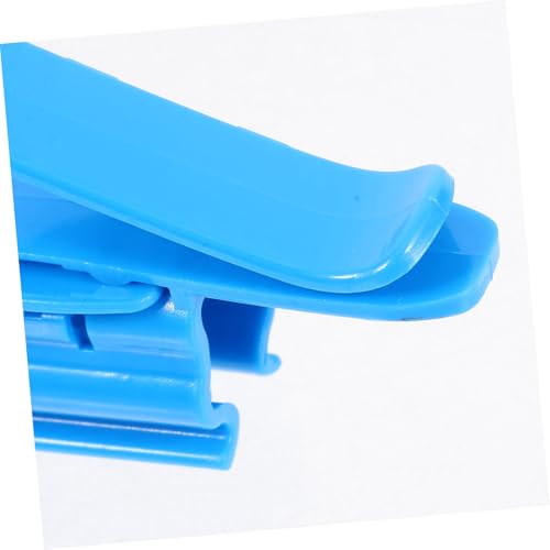 Toyvian 6pcs Aquarium Pipe Clamp Flexible Fish Tank Hose Holders Easy to Use Water Pipe Clips for Secure Filtration Connections for Various - color: Blue