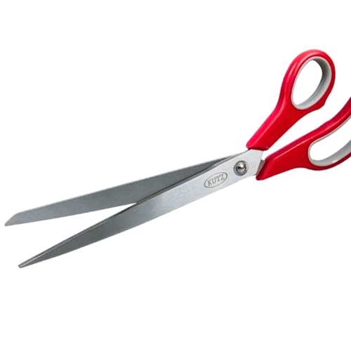 KUTZ 11.5" Premium Stainless Steel Scissors | Great For Office, Home, School Settings | Ideal For Cutting Paper, Scrapbooking, Cardboard, or Fabric - size: 11.5"