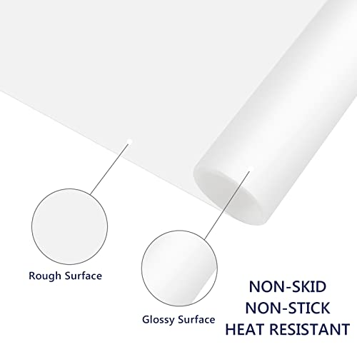 Gartful 2 Pack Silicone Crafting Mats, 15.7" x 11.8" Silicone Mat For Crafts, Large Heat Resistant Sheet For Jewelry Casting, Epoxy Resin, Wax Seal, Drawing, Countertop Protector, Placemat,Translucent - color: Translucent, size: 2pcs - 15.7 x 11.8 inches
