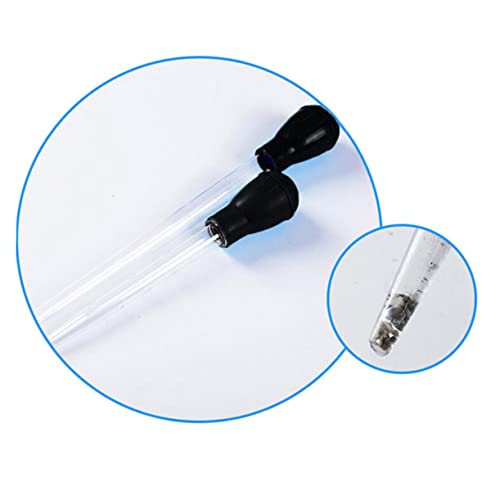 BESPORTBLE 2pcs Fish Tank Pipette Cleaner Hydrating Pour Sponge Drain Cooler Pump Kit Aquariums Pond Dropper Dispenser Filters Canister Vacuum Heater Aquarium Pipette Black - color: Black