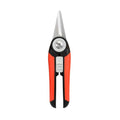 LIVINGO Precision Garden Pruning Shears - Straight Blade Floral Scissors with Non-Slip Handle for Trimming, 8.5" Gardening Clippers for Flowers, Herbs, Bonsai & Indoor Plants