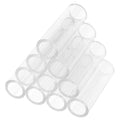 Aquarium Shrimp Cave - Clear Acrylic Breeding Habitat, Crystal Shelter Tube, Secure Aquatic Hideaway | Shrimp Breeding Tube for Small fishss Tank Environment - color: 10 Tubes